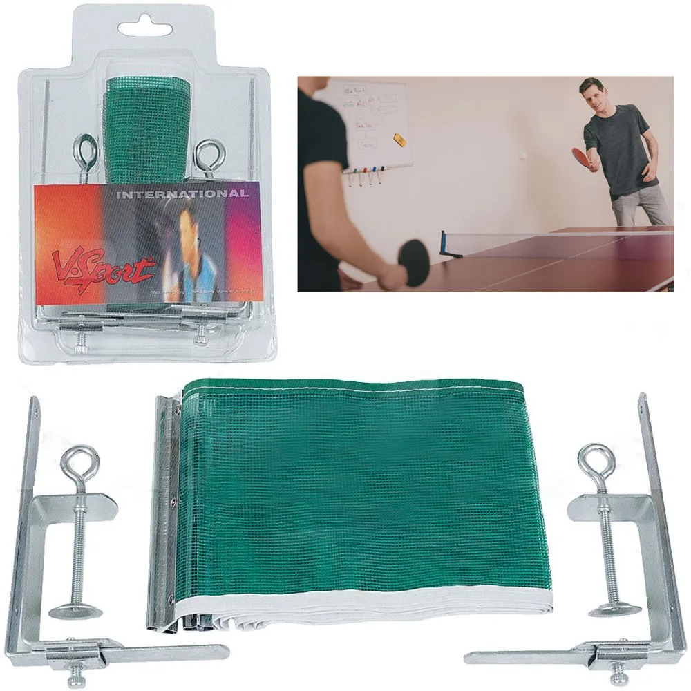 1 X Table Tennis Net Post Set Ping Pong Racket Ball Indoor Outdoor Sports Games