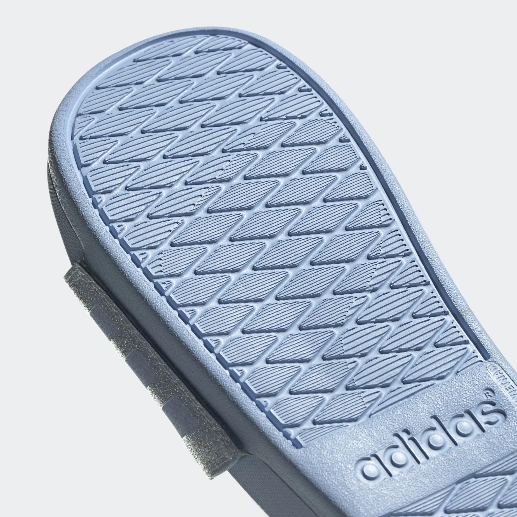 Adidas Adilette Cloudfoam Stripe "Glitter Glow" (Glow Blue)(EE6817)