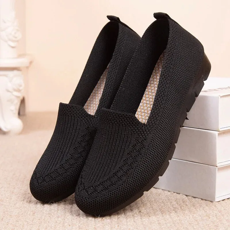 Babs™ | Atmungsaktive gestrickte Slipper für die Freizeit