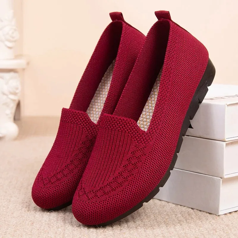 Babs™ | Atmungsaktive gestrickte Slipper für die Freizeit