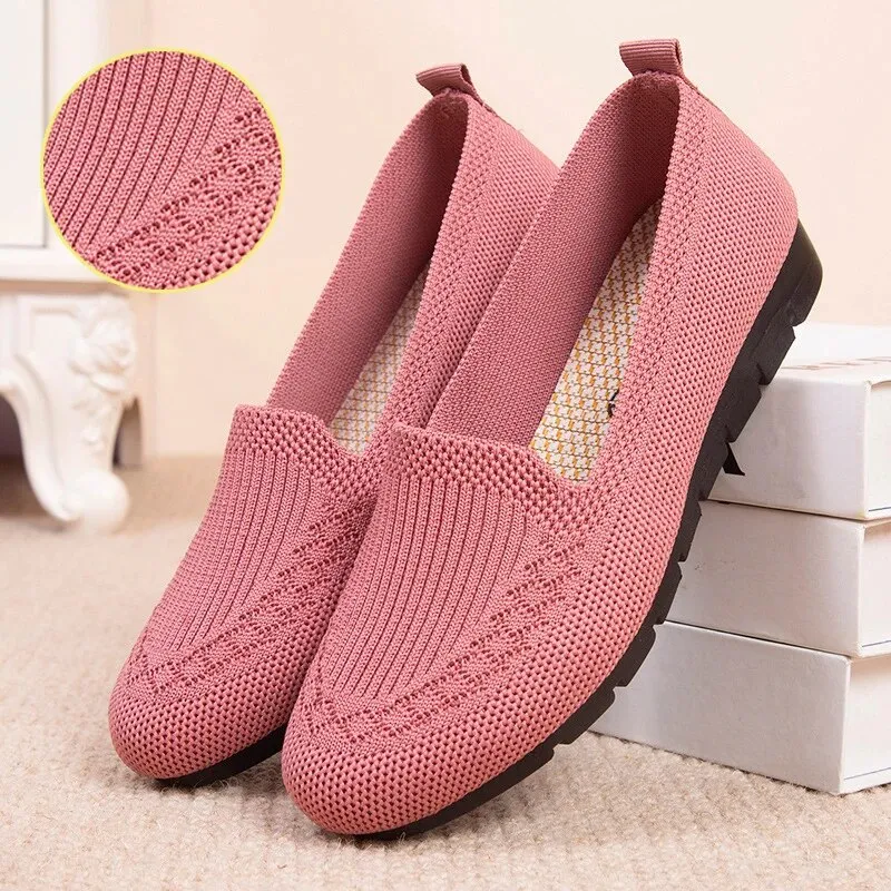 Babs™ | Atmungsaktive gestrickte Slipper für die Freizeit