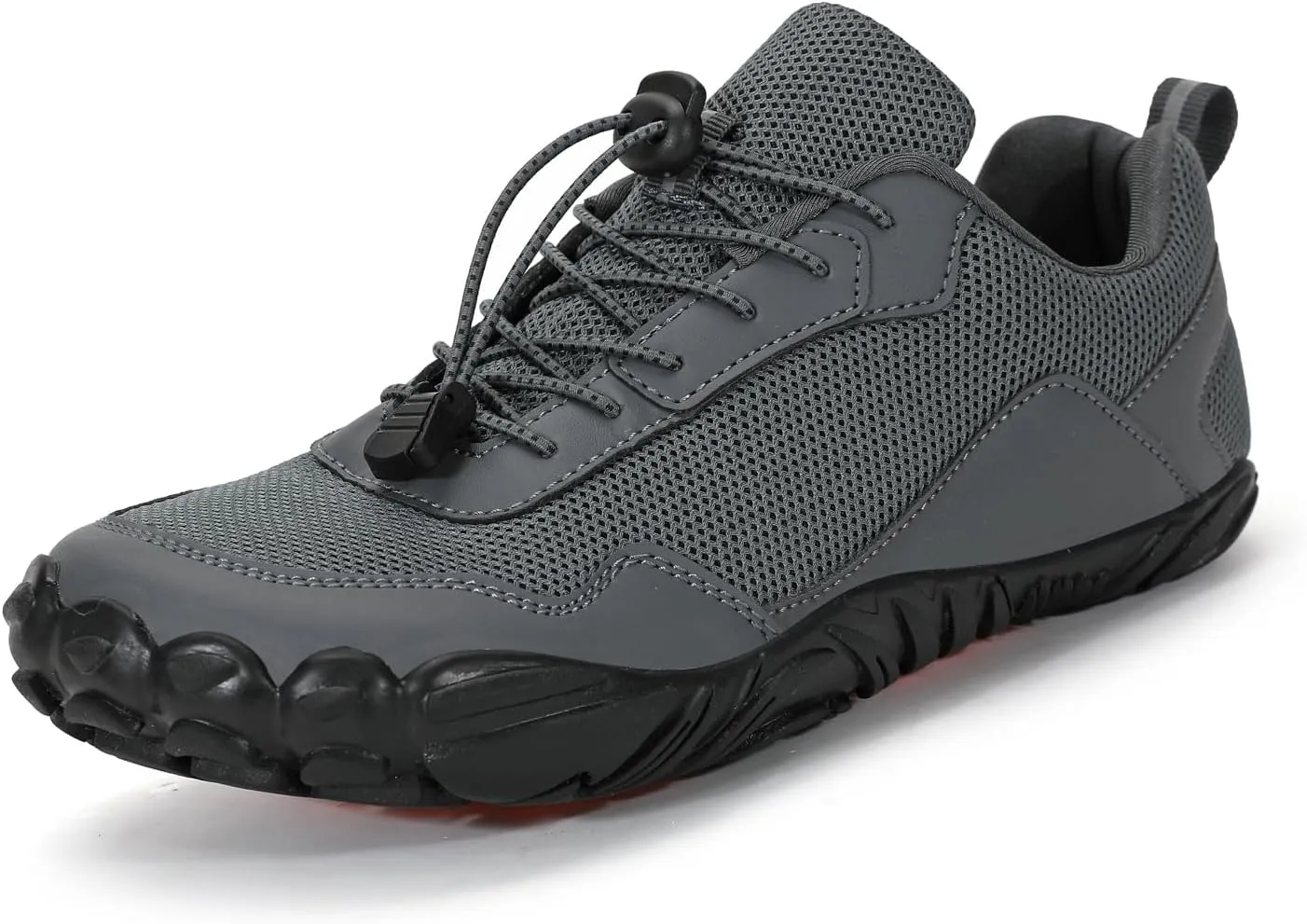 Barefoot Water Shoes Mens Trail Runner Wide Toe Box Hiking Shoes Minimalist Zero Drop Sole Quick Dry Water Sports Sneakers