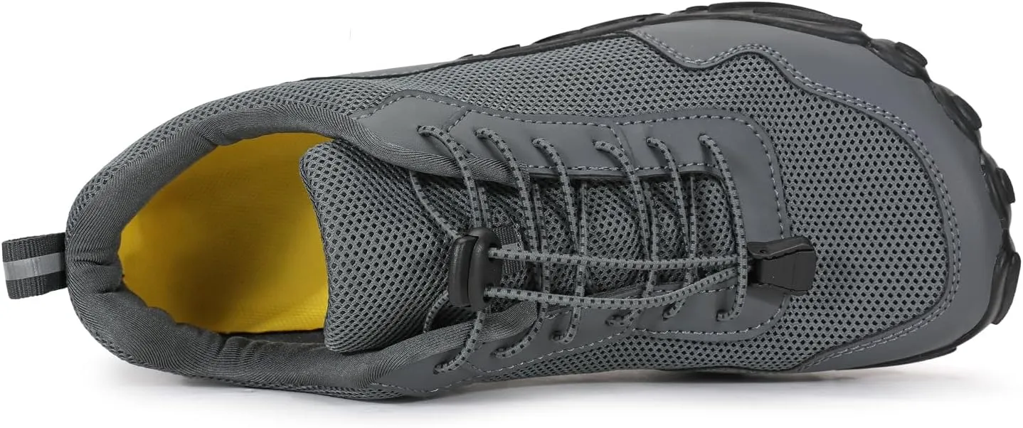 Barefoot Water Shoes Mens Trail Runner Wide Toe Box Hiking Shoes Minimalist Zero Drop Sole Quick Dry Water Sports Sneakers