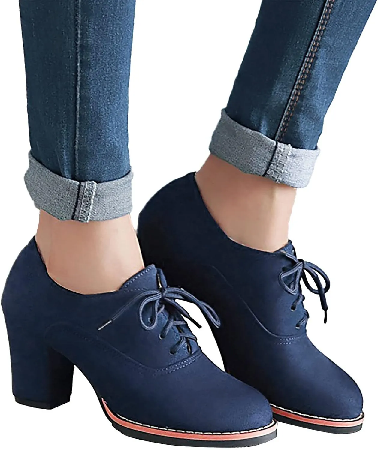 Black Booties for Women Ankle Wide Width Booties Womens Leather Boots Ankle Heeled Bootie for Women Dressy Fashion Casual Comfy Soft Slip on Pointed Toe Chunky Stacked Heel