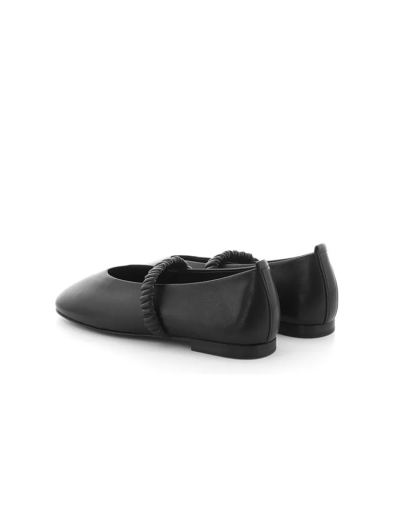 Blair black leather