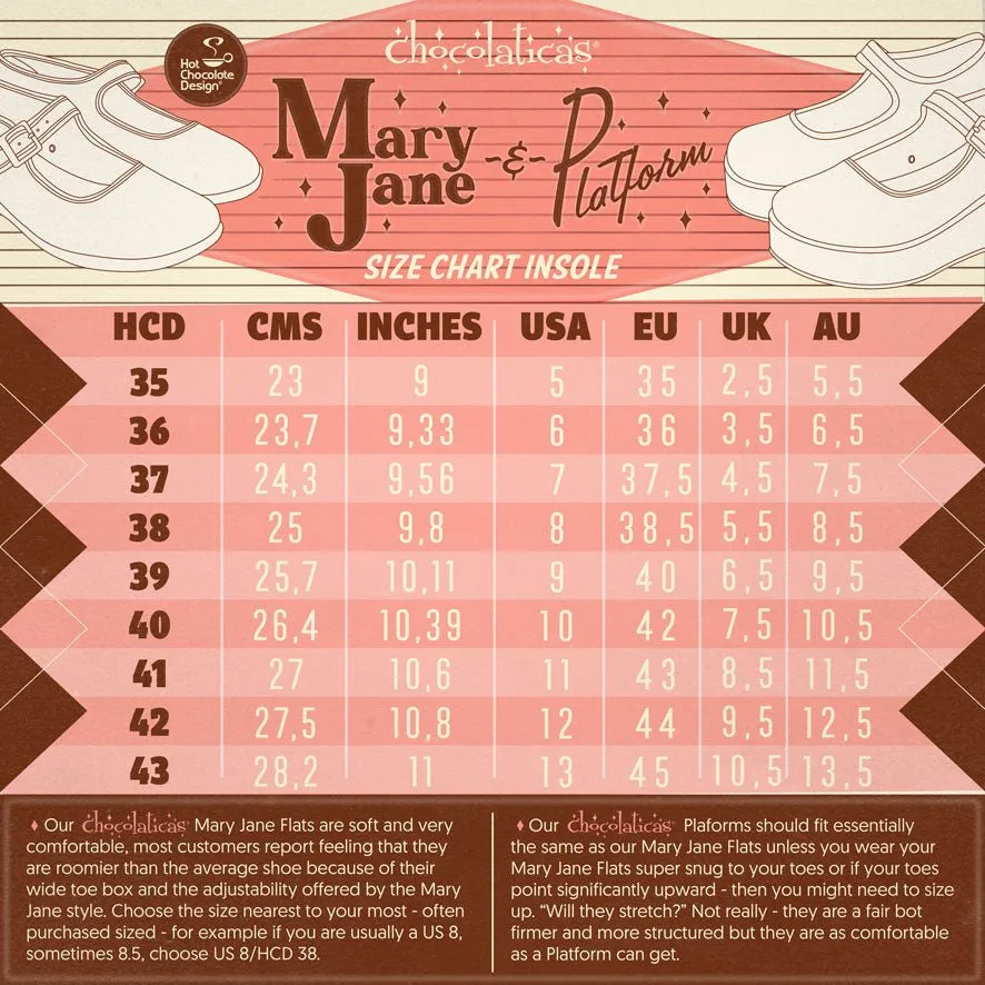 Chocolaticas® TAROT Women's Mary Jane Flat