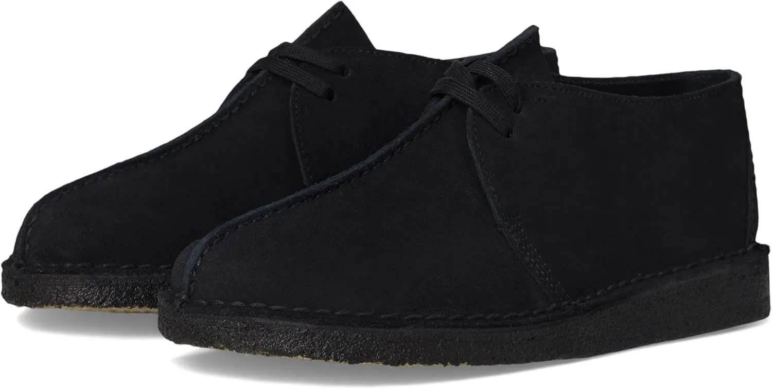 Clarks Men's Desert Trek Wolf Suede Shoes