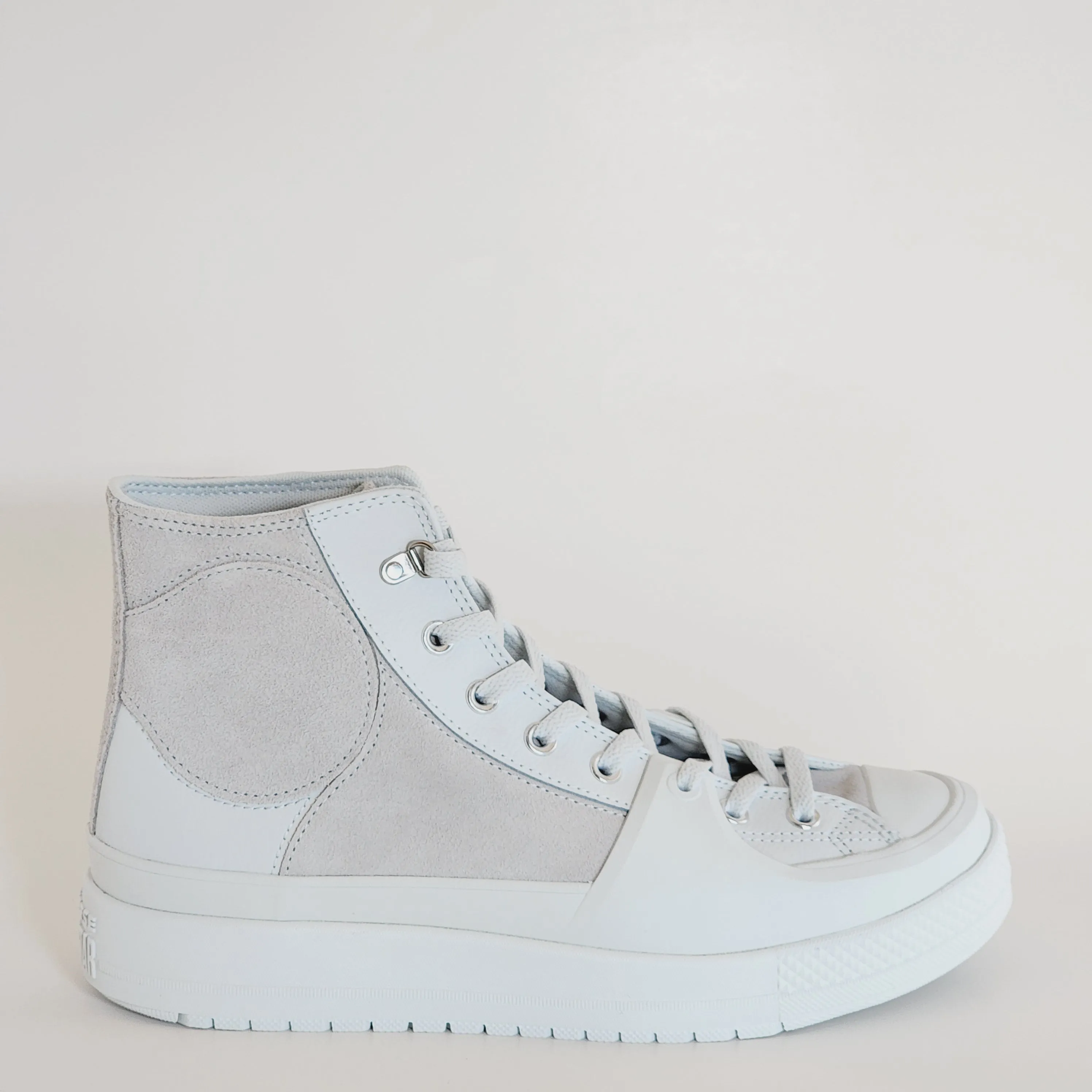 Converse CTAS Construct 'Moonbathe Grey' Leather & Suede Sneakers A05615C NWT