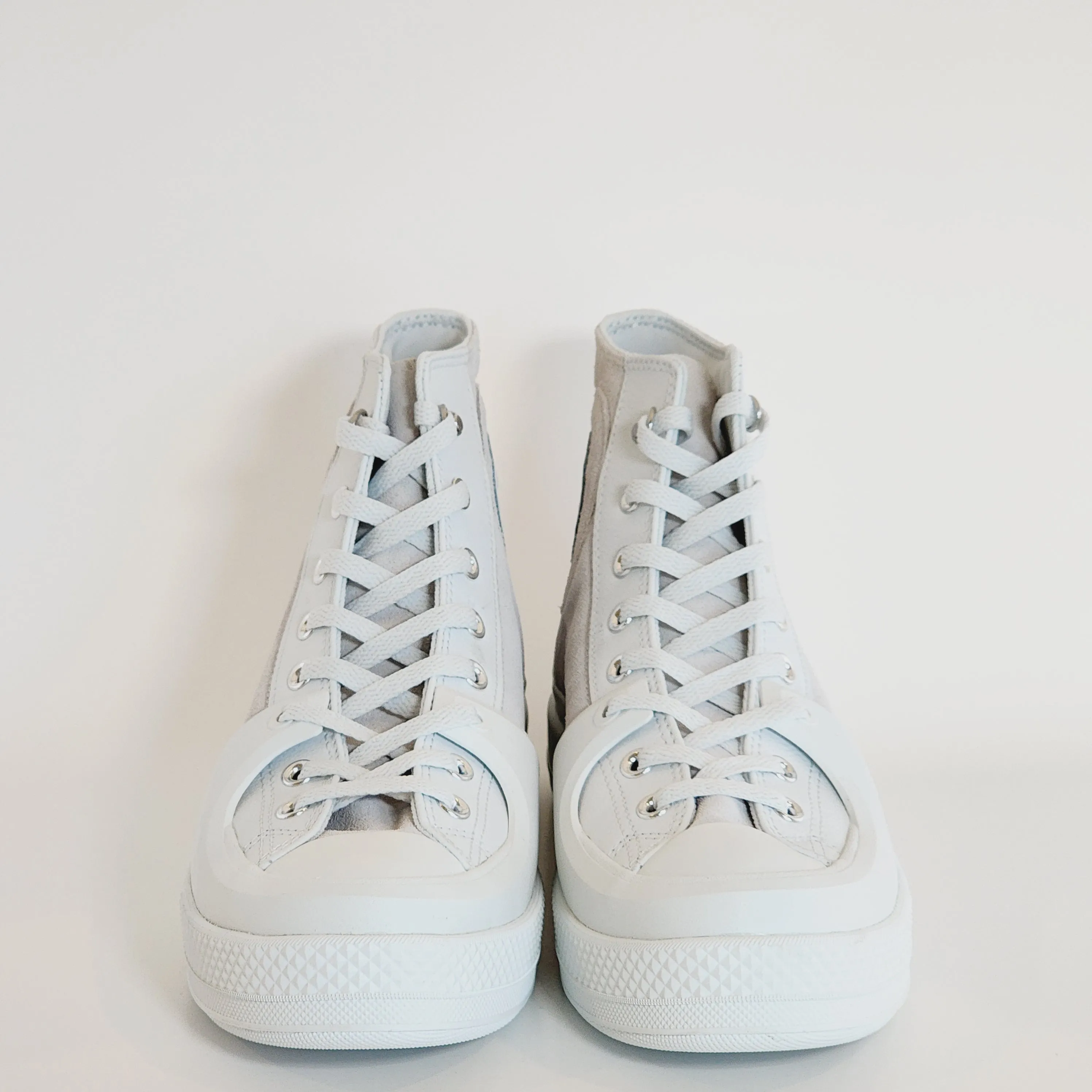 Converse CTAS Construct 'Moonbathe Grey' Leather & Suede Sneakers A05615C NWT