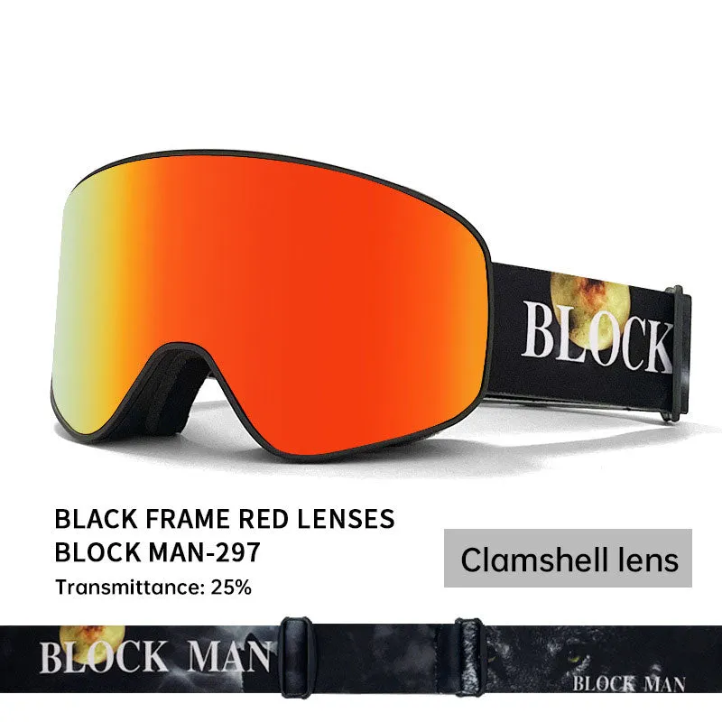 Cover Ski Glasses Winter Outdoor Sports Goggles