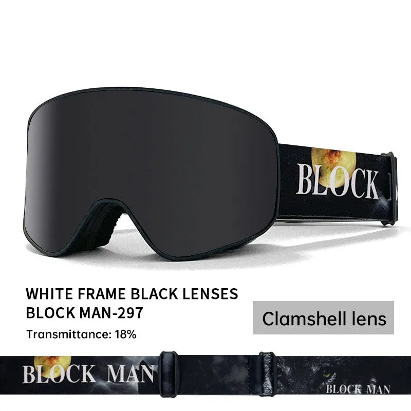 Cover Ski Glasses Winter Outdoor Sports Goggles