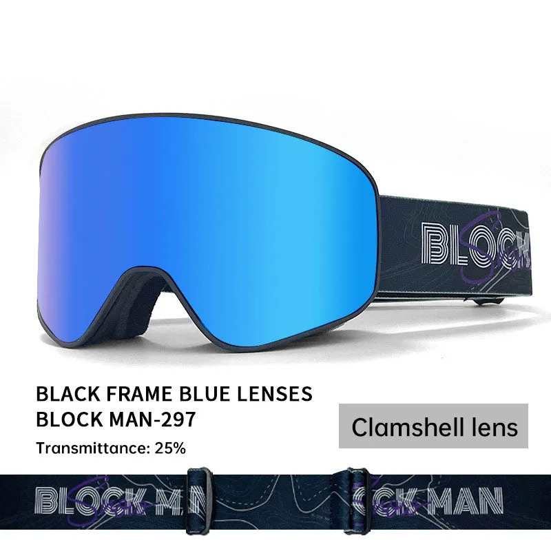 Cover Ski Glasses Winter Outdoor Sports Goggles