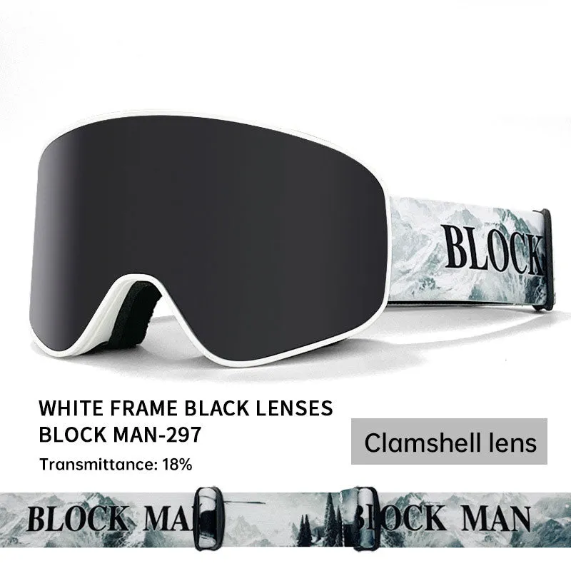 Cover Ski Glasses Winter Outdoor Sports Goggles