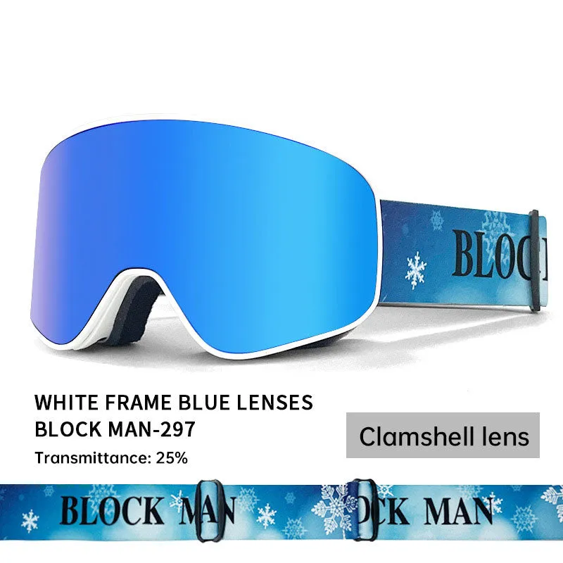 Cover Ski Glasses Winter Outdoor Sports Goggles