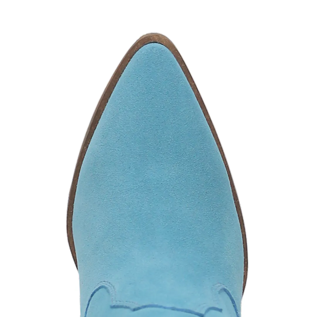 Crazy Train Leather Boot - Blue/Blue - DI185-BL