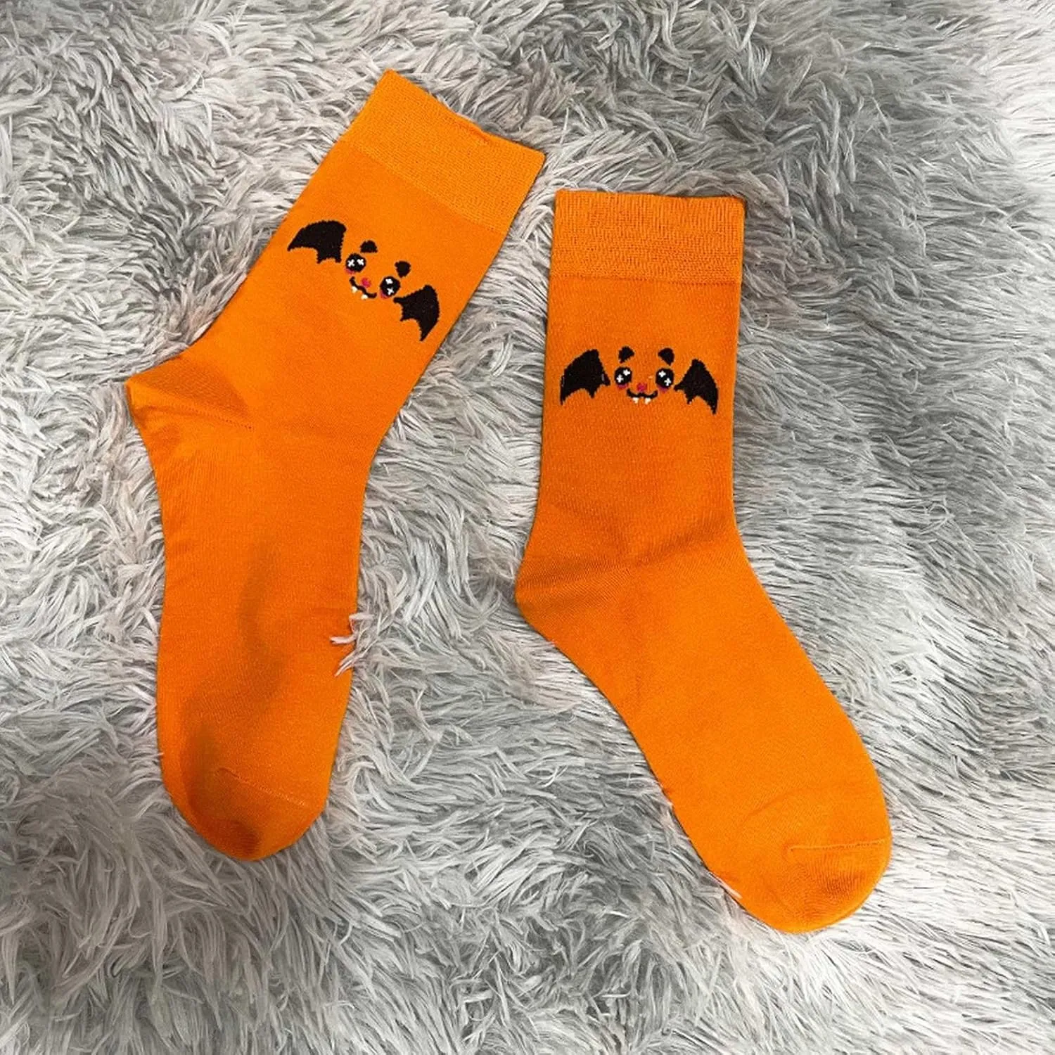 Cute House Kid Boys Girls Slippers Cute Bat Plush Slippers Halloween Party Indoor And Outdoor Girl Slide Sandals