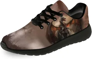 Dragon Print Shoes for Men Women Lightweight Comfort Running Tennis Walking Sneakers