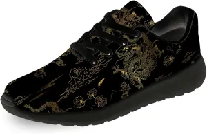 Dragon Print Shoes for Men Women Lightweight Comfort Running Tennis Walking Sneakers