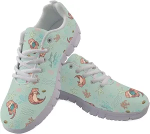 GIFTPUZZ Running Shoes for Women Men Athletic Mesh Breathable Casual Sneakers Lightweight Walking Shoes