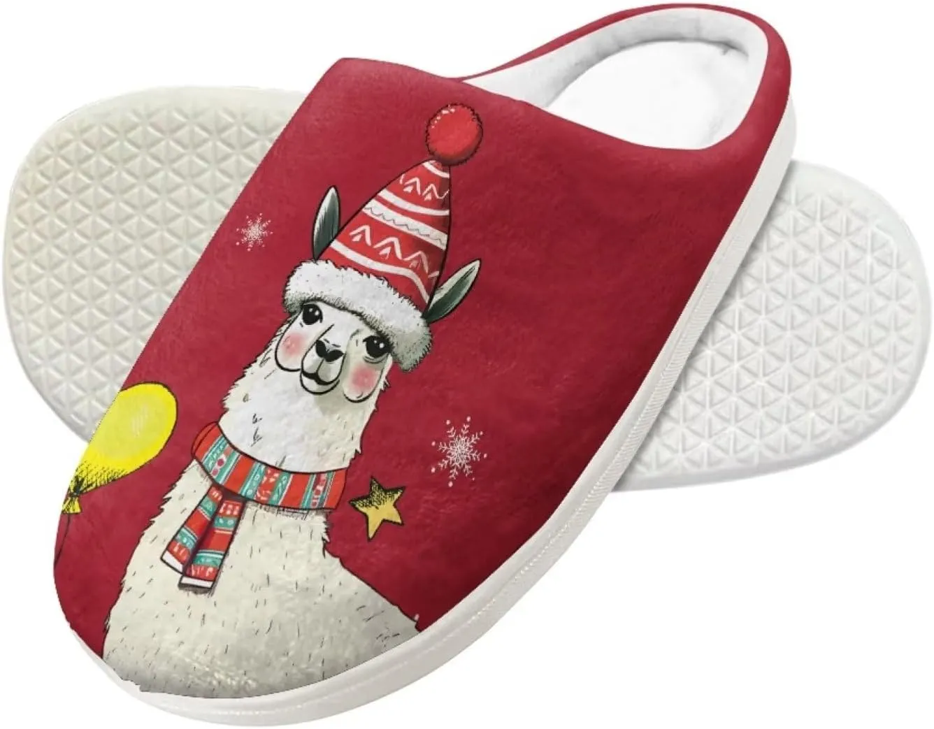 House Slippers for Boys Girls, No-Slip Memory Foam Slippers Soft Rubber Sole House Shoes for Indoor Bedroom Outdoor