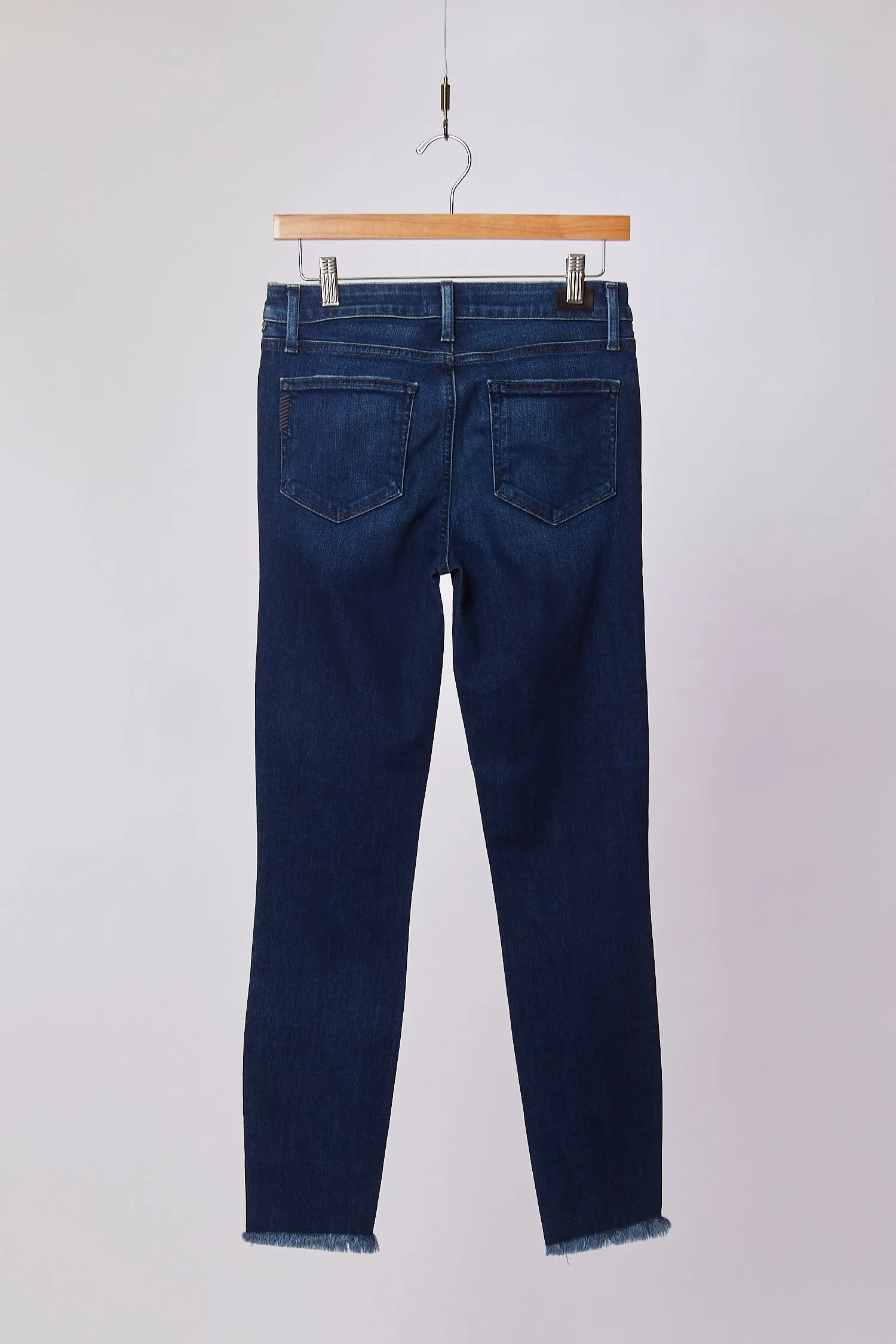 HOXTON ANKLE WITH ZIP W19 DARK WASH