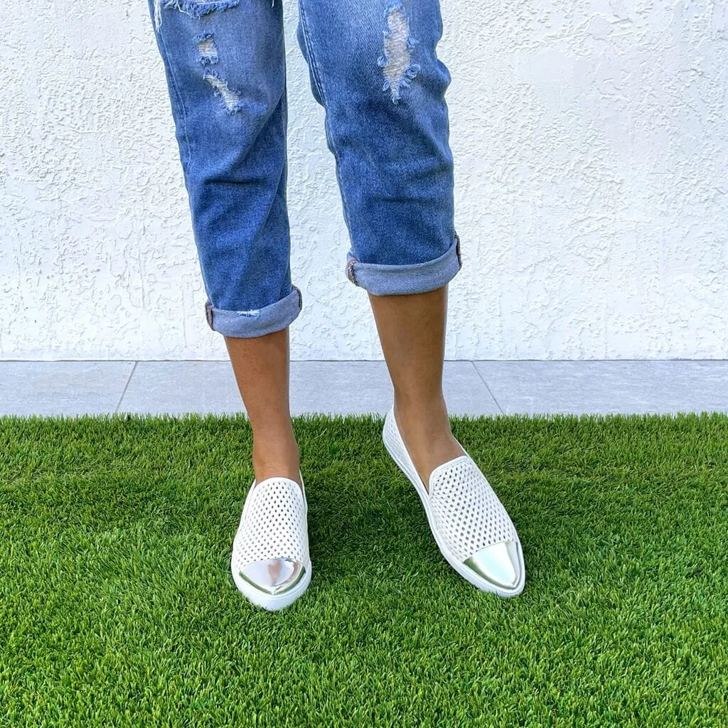 Jibs Slim Soft White   Silver
