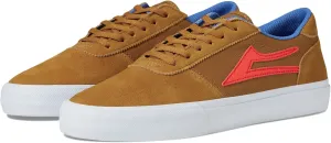 Lakai Manchester Men's Skateboarding Shoes, Walnut Suede, 7.5
