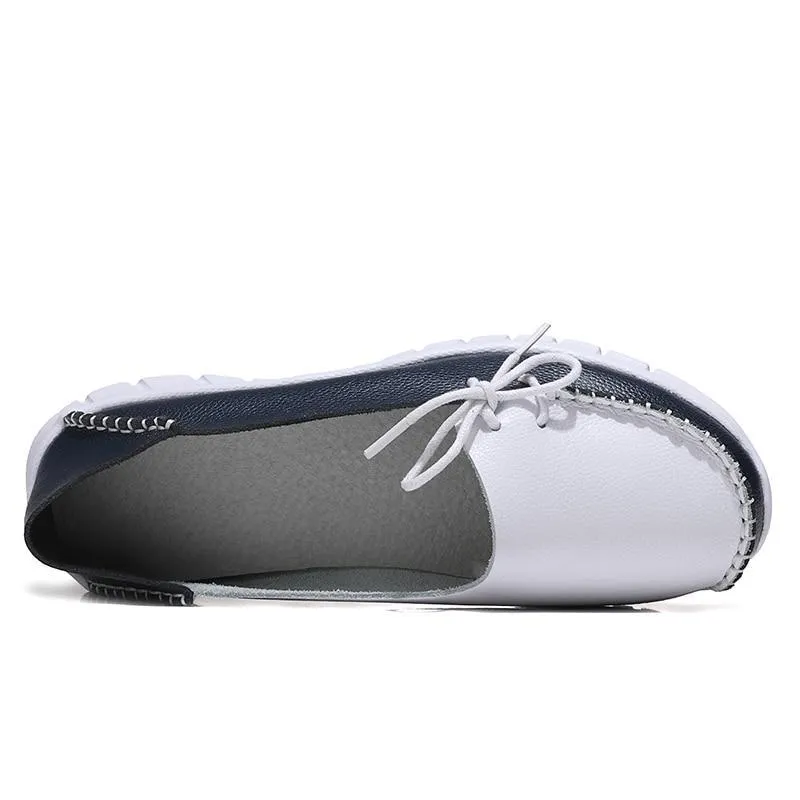 Loafers Women Light-weight Women Flats Lace-up Sneakers Shoes
