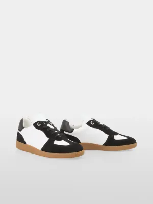 Marc Cain Black & White Two-tone sneakers