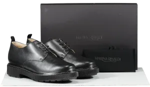 Marina Rinaldi Black Lace Up Shoes UK 6 EU 39 