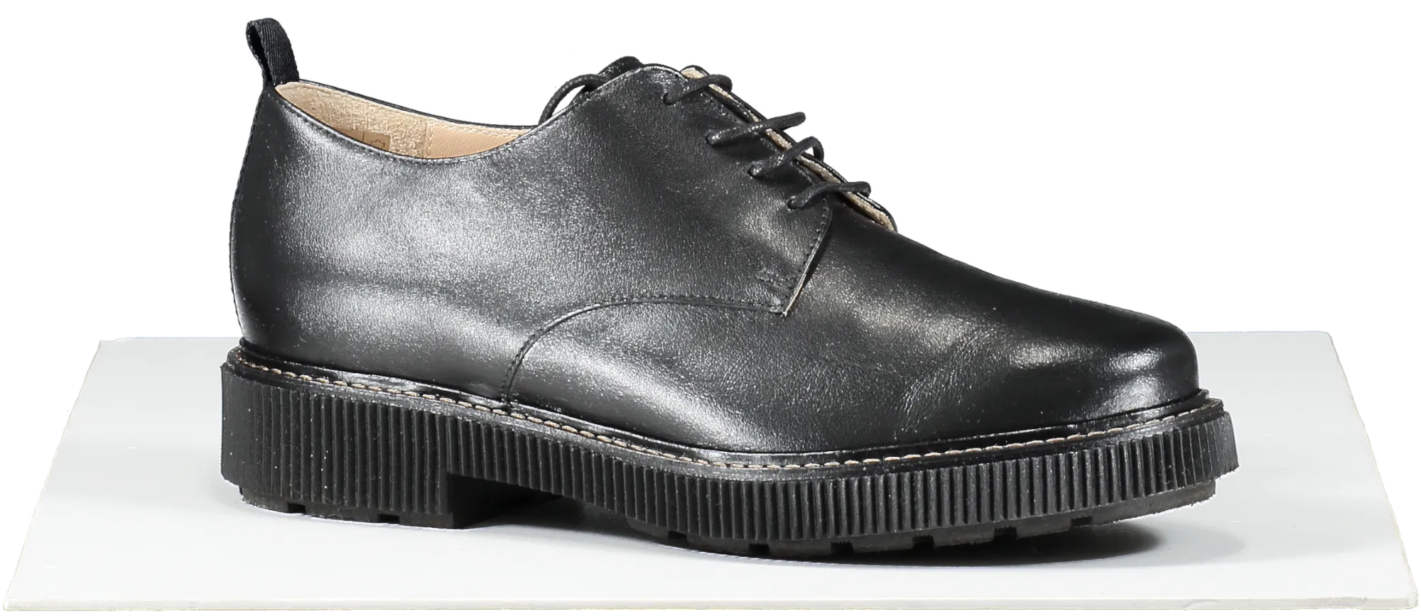 Marina Rinaldi Black Lace Up Shoes UK 6 EU 39 