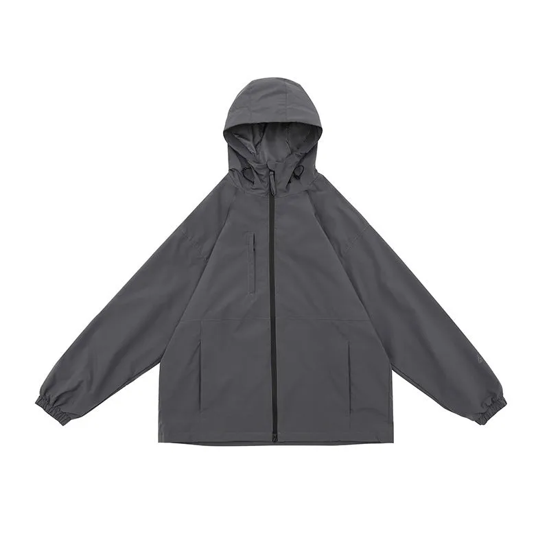 Men's And Women's Fashion Simple Outdoor Sports Shell Jacket