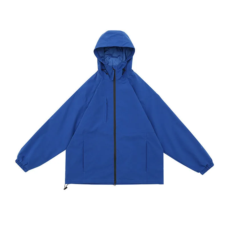 Men's And Women's Fashion Simple Outdoor Sports Shell Jacket