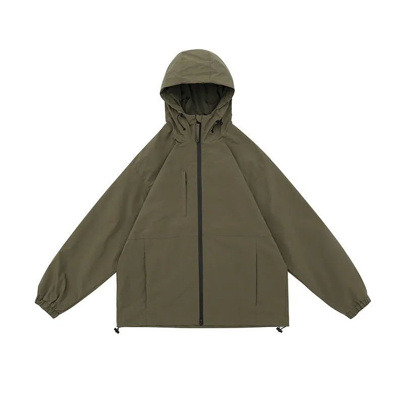 Men's And Women's Fashion Simple Outdoor Sports Shell Jacket