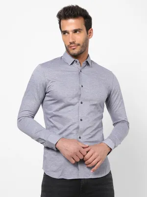 Men's Micro Print Casual Shirt