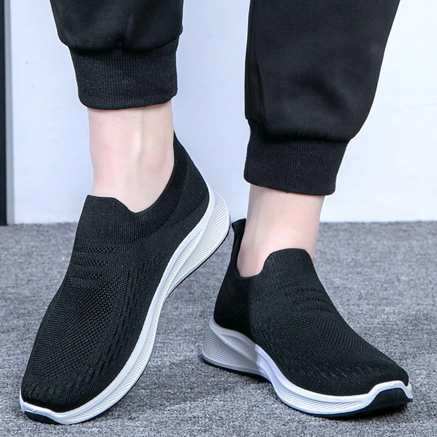 Men's Shoes Mens Slip on Shoes Sneaker for Men Walking Shoe for Men Lightweight Breathable Sneaker