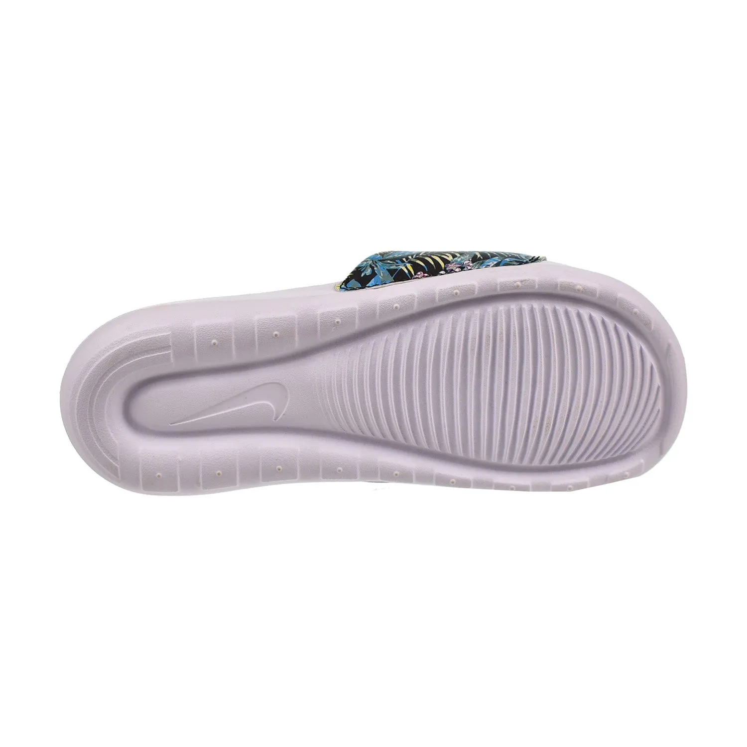 Nike Victori One Women's Print Slides Black-White