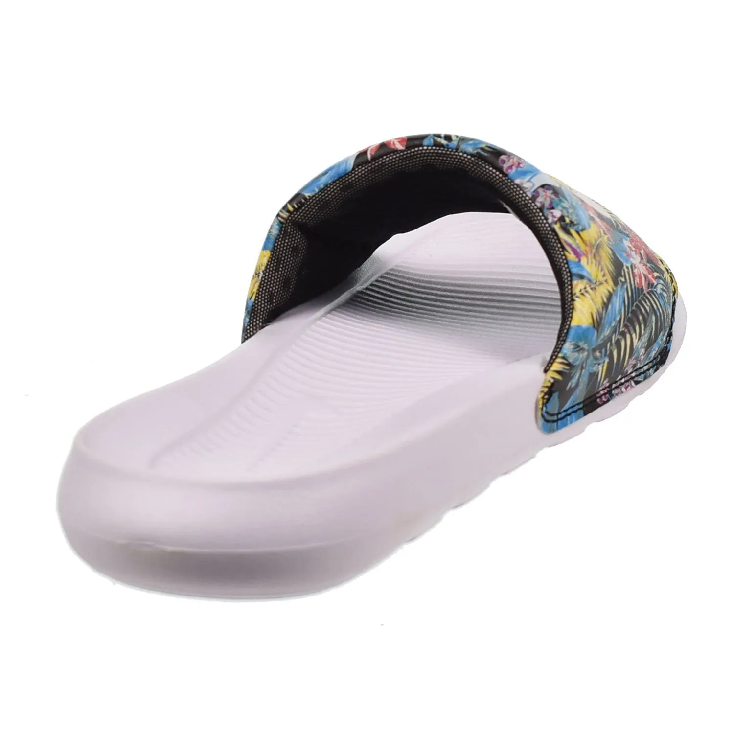 Nike Victori One Women's Print Slides Black-White