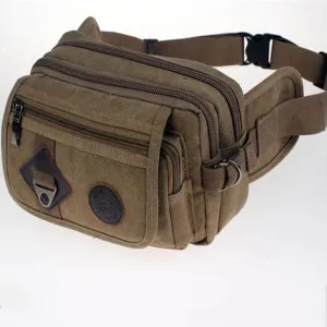 Outdoor Sports Running Canvas Crossbody Waist Bag Outdoor Sports Running Canvas Crossbody Waist Bag