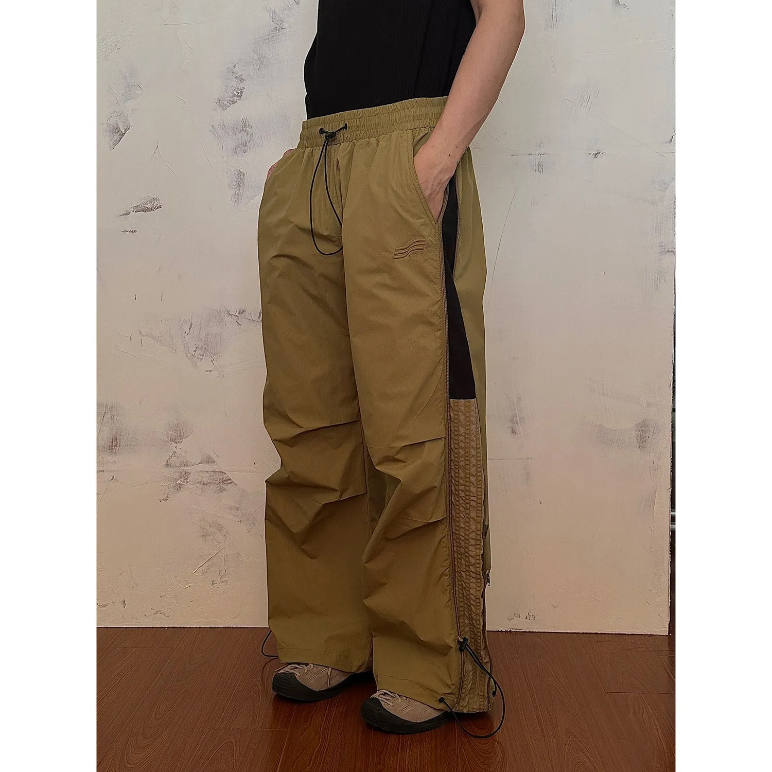 Outdoor Sports Side Zipper Casual Pants