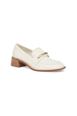 Serena Crescent Loafer White
