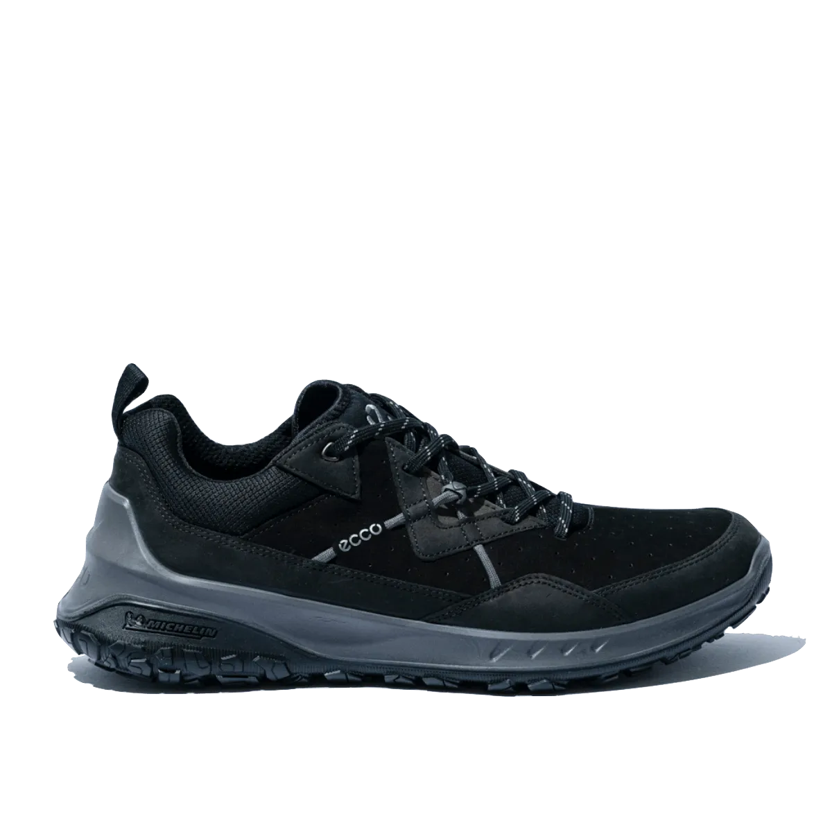 Sneaker Ecco Waterproof Gomma Michelin Black/Black