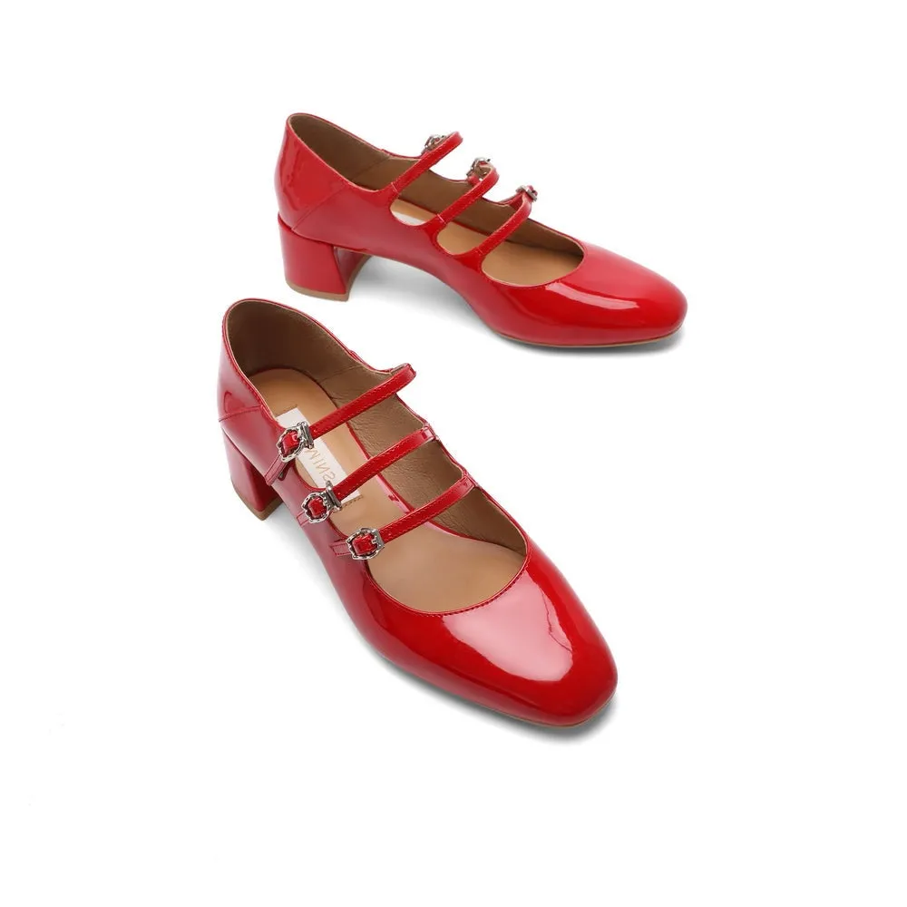 Sohiwoo  Women Commuting Classic Mary Jane