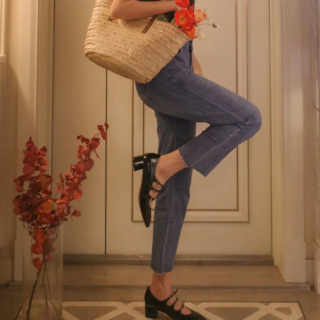 Sohiwoo  Women Commuting Classic Mary Jane