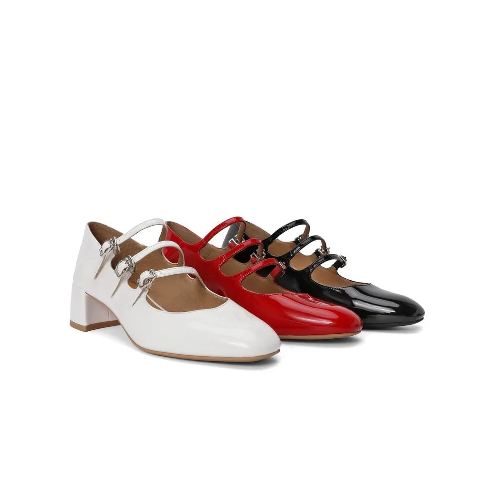 Sohiwoo  Women Commuting Classic Mary Jane