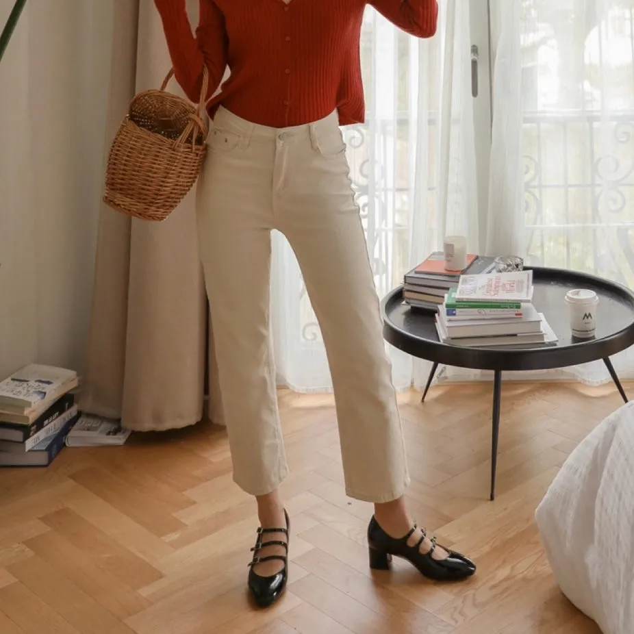 Sohiwoo  Women Commuting Classic Mary Jane