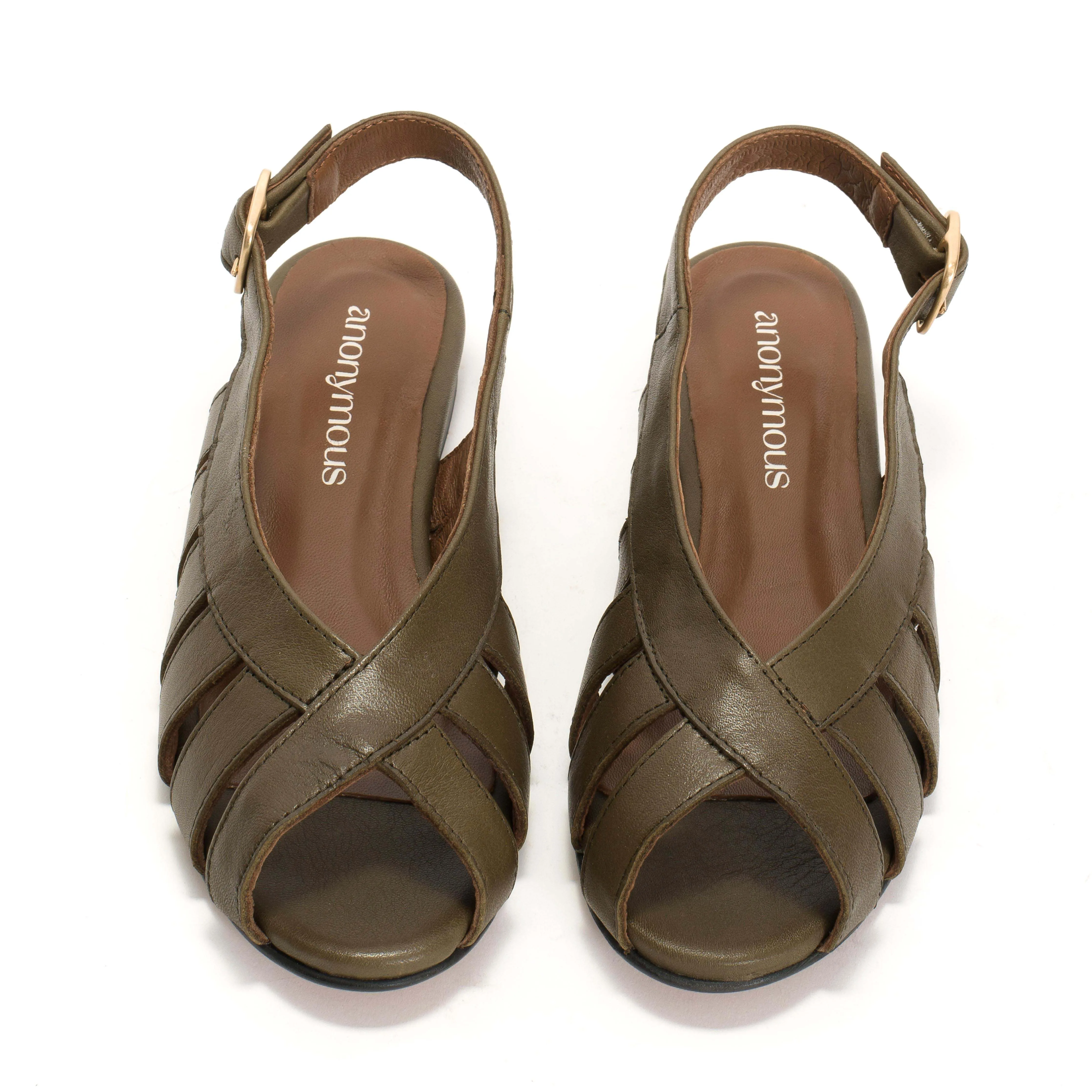Sophie 20 Soft calf Olive green