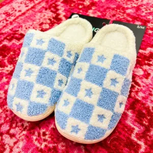 Star Checker Slippers