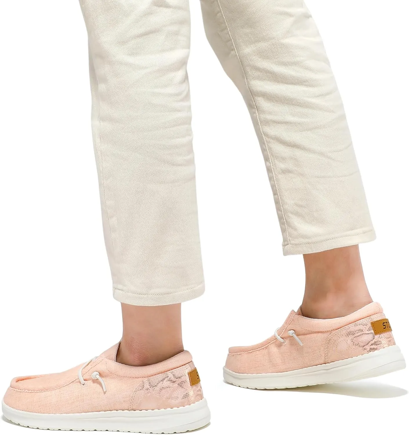 STQ Women's Orthopedic LoafersLightweight Casual Boat Shoes for Plantar Fasciitis
