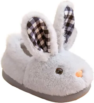 Toddler Slippers House Slipper Kids Rabbit Winter Slipper Warm Bunny Slippers Soft Plush Indoor Girls Boys Slipper